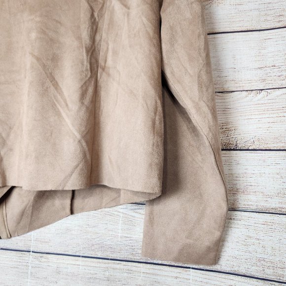 NWT Ophelia Roe Woman's Faux Wrap Zipper Front Long Sleeve Jacket Plus Size 1X - Picture 11 of 14